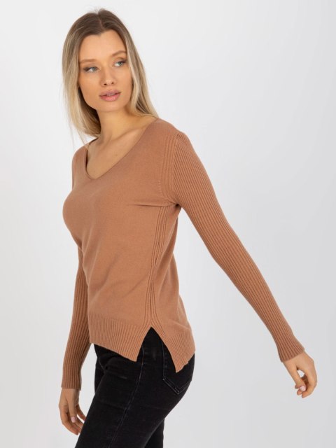 Sweter VI-SW-20264.93P camelowy