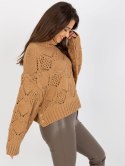 Sweter EM-SW-1037-01.24X camelowy