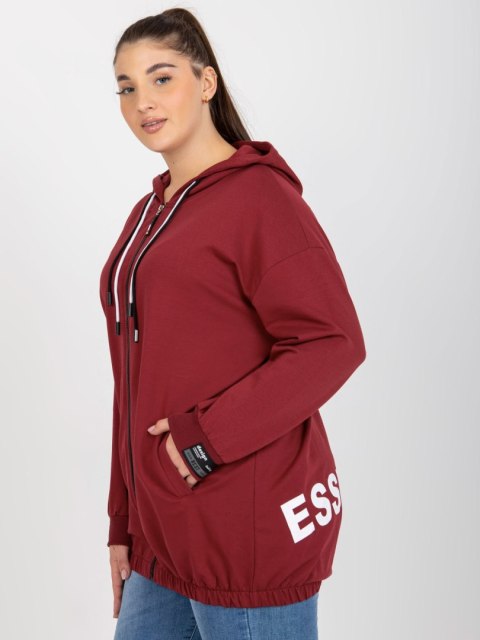 Bluza RV-BL-8277.28 bordowy