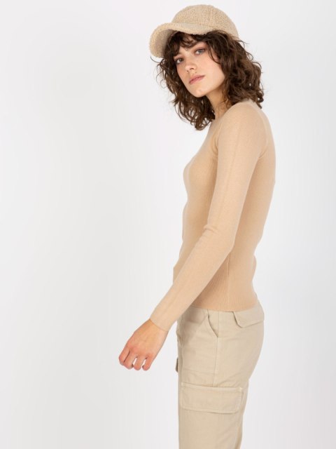 Sweter NM-SW-J52003.09X camelowy