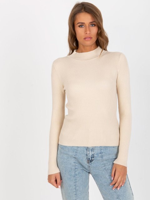 Sweter NM-SW-J52250.55 jasny beżowy