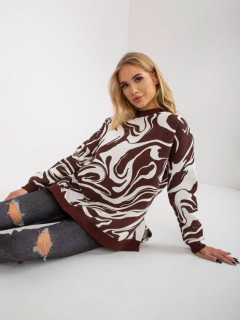 Bluza FA-BL-8293.37P ciemny brązowy