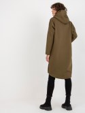 Bluza dresowa khaki z kapturem Stunning