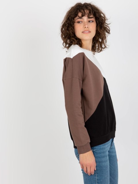 Bluza RV-BL-8463.41P biało-czarny