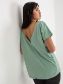 T-shirt RV-TS-4662.48 pistacjowy XL