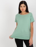 T-shirt RV-TS-4662.48 pistacjowy XL