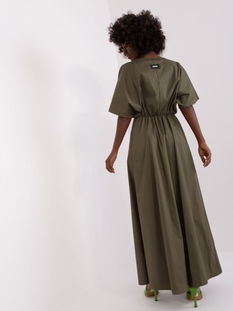 Sukienka CHA-SK-0608.38 khaki L/XL