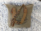 Torebka damska z tkaniny Fashion Bags khaki z napisami