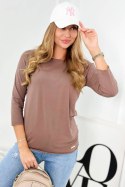 Bluzka Casual mocca