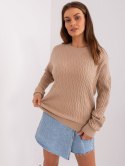 Sweter AT-SW-2338.14P beżowy