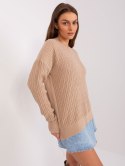 Sweter AT-SW-2338.14P beżowy