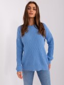 Sweter AT-SW-2338.14P niebieski