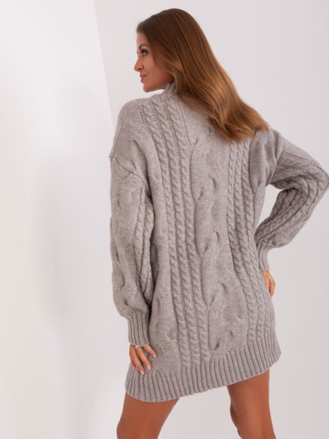 Sweter AT-SW-2367-1.35P szary