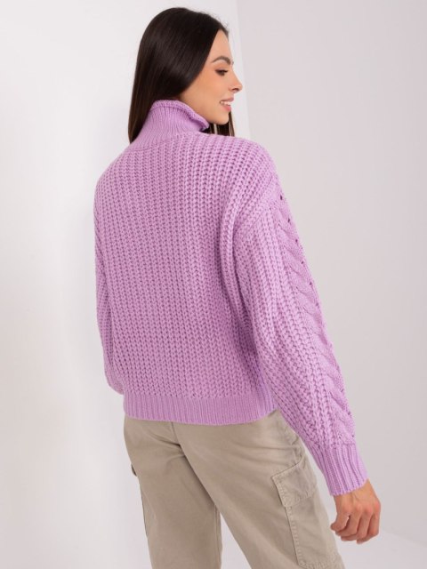 Sweter AT-SW-2350.91P jasny fioletowy