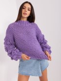 Sweter AT-SW-2382.97P fioletowy