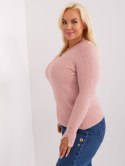 Sweter PM-SW-PM-3770.30 jasny różowy L/XL