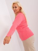 Sweter PM-SW-PM-3770.30 koralowy XL/XXL