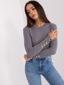 Sweter PM-SW-PM685.39P ciemny szary M/L