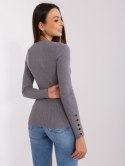 Sweter PM-SW-PM685.39P ciemny szary M/L