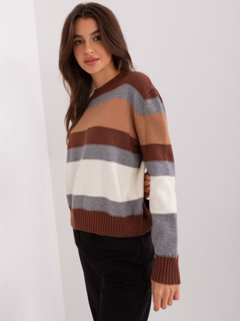 Sweter PM-SW-PM763.91 brązowy