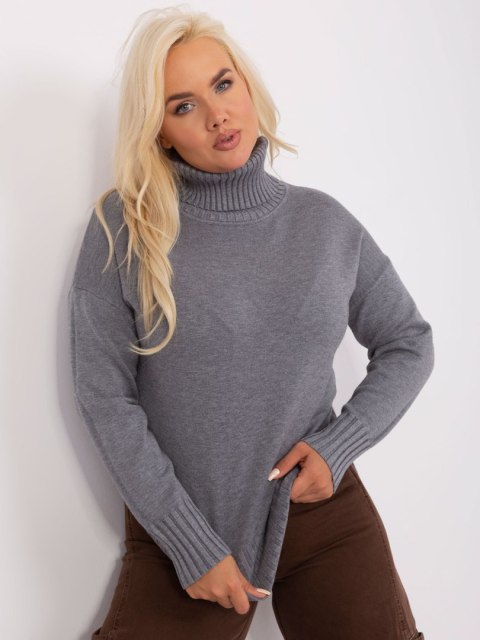 Sweter PM-SW-PM-3681.05P ciemny szary XL/XXL