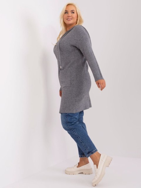 Sweter PM-SW-PM-3733.17 ciemny szary XXL/XXXL