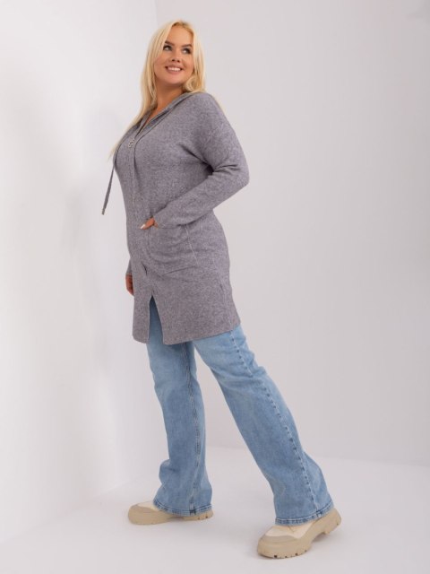 Sweter PM-SW-PM-3733.17 szary XL/XXL