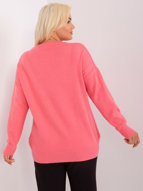 Sweter PM-SW-PM-3762.03P koralowy XL/XXL