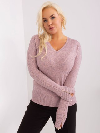 Sweter PM-SW-PM-3817.07 jasny różowy XL/XXL