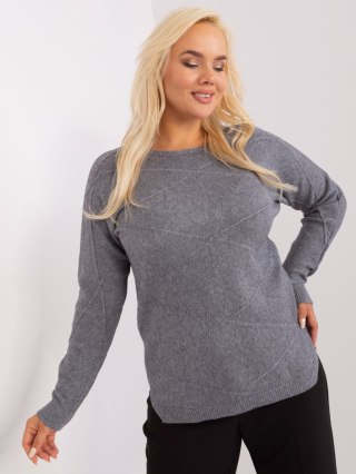 Sweter PM-SW-PM-3905.13 ciemny szary XXL/XXXL