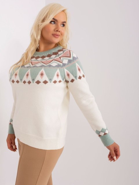 Sweter PM-SW-PM837.31X ecru XL/XXL