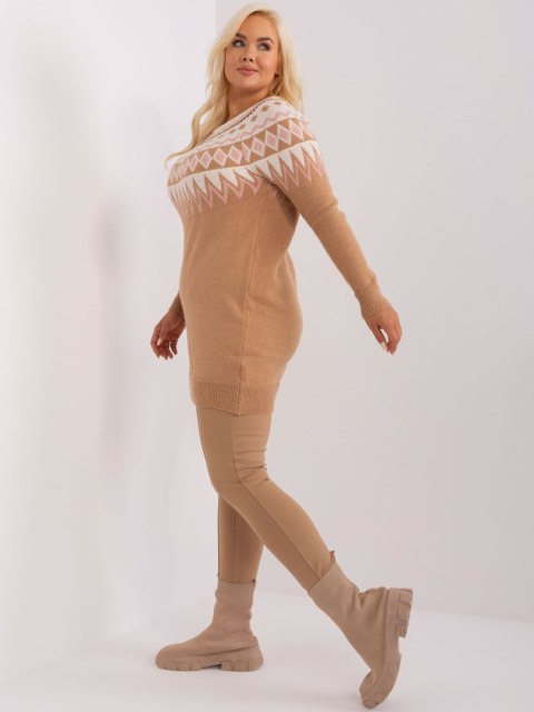 Sweter PM-SW-PM852.26 camelowy XL/XXL