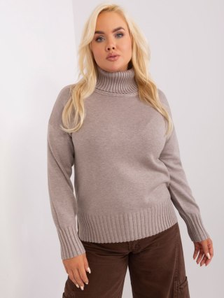 Sweter PM-SW-PM-3681.05P ciemny bezowy XL/XXL