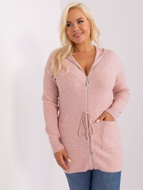 Sweter PM-SW-PM-3735.25X jasny różowy XXL/XXXL