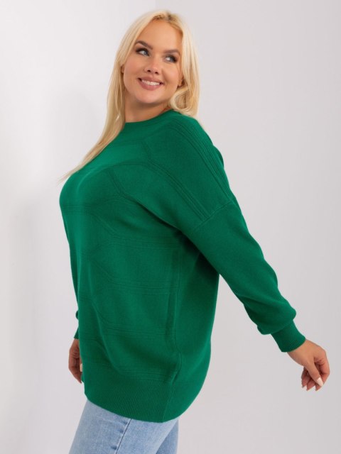 Sweter PM-SW-PM-3762.03P ciemny zielony XL/XXL