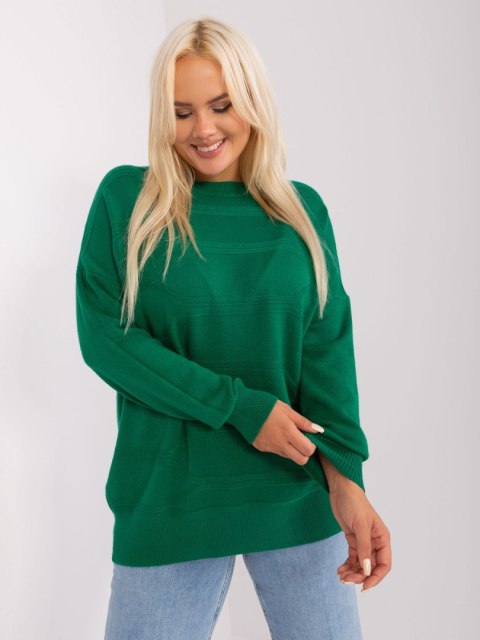 Sweter PM-SW-PM-3762.03P ciemny zielony XL/XXL