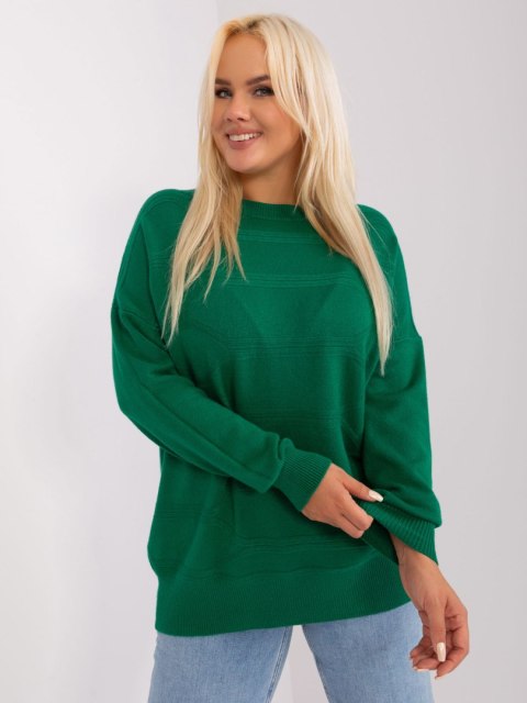 Sweter PM-SW-PM-3762.03P ciemny zielony XL/XXL