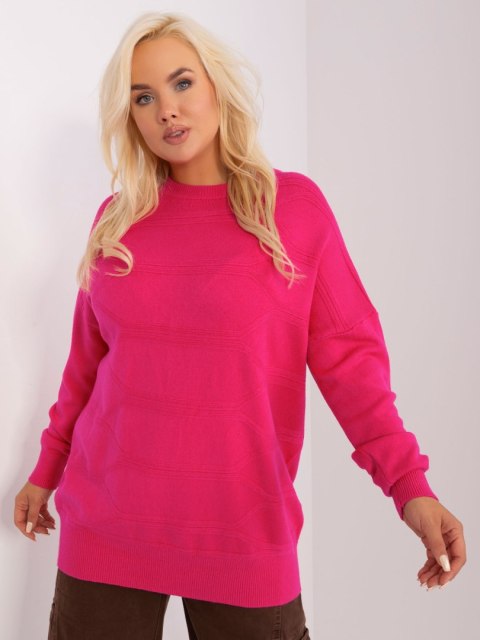 Sweter PM-SW-PM-3762.03P fuksjowy XL/XXL