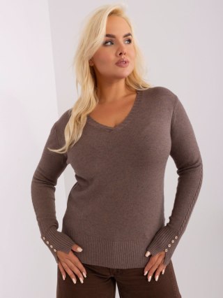 Sweter PM-SW-PM-3817.07 brązowy XL/XXL