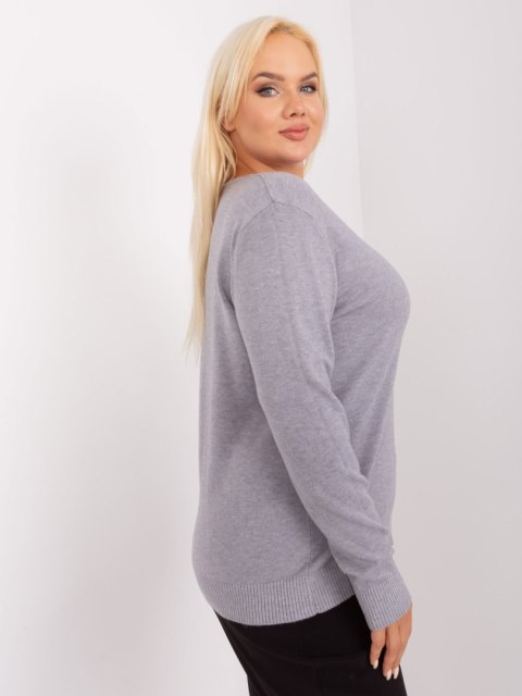 Sweter PM-SW-PM-3897.06P szary L/XL