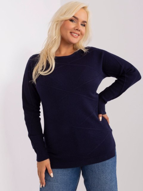 Sweter PM-SW-PM-3905.13 granatowy XL/XXL