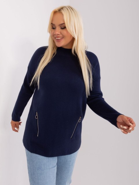 Sweter PM-SW-PM717.20 granatowy XL/XXL