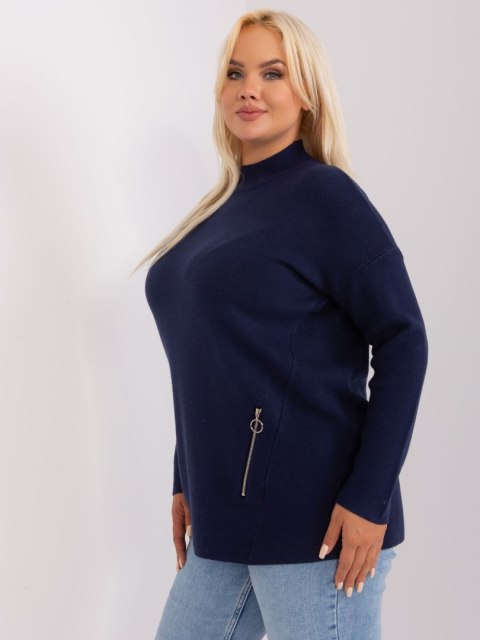 Sweter PM-SW-PM717.20 granatowy XL/XXL