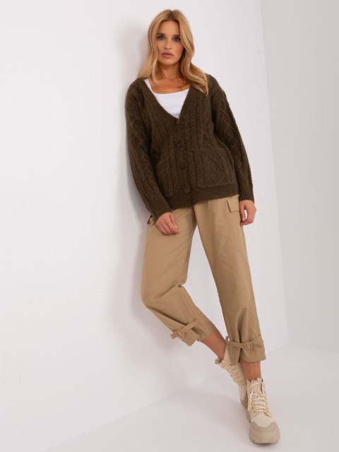 Sweter AT-SW-2358.31 khaki