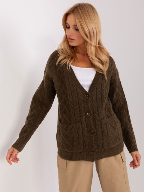 Sweter AT-SW-2358.31 khaki