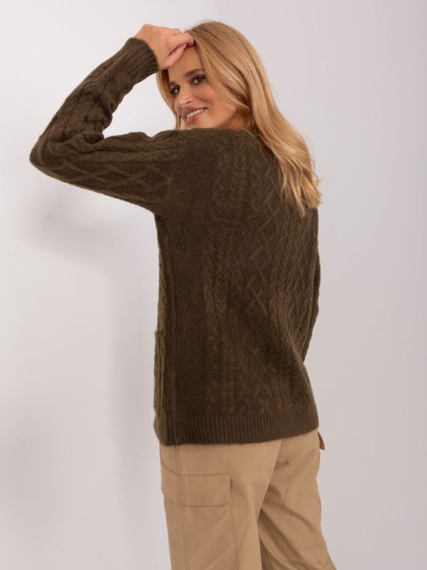 Sweter AT-SW-2358.31 khaki