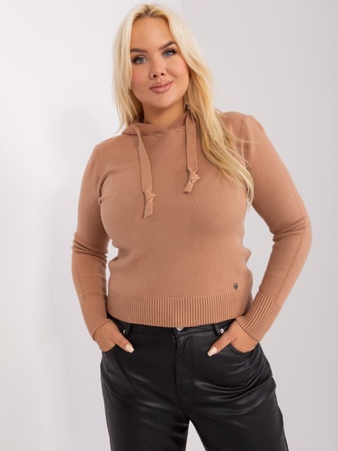 Sweter PM-SW-PM9735.07 camelowy XL/XXL