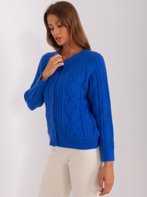 Sweter AT-SW-2346-2.99P kobaltowy