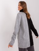 Sweter BA-SW-0234.65P szaro-czarny