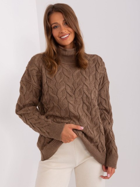 Sweter BA-SW-8038.84P brązowy